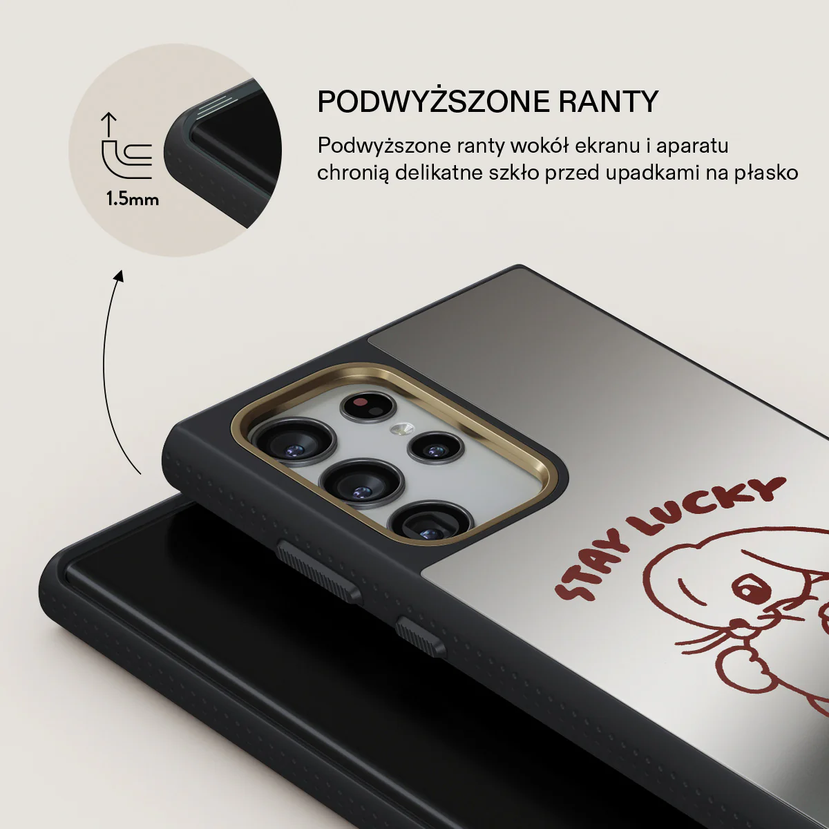 Stay Lucky - Samsung Galaxy S23 Ultra Etui - Image 30