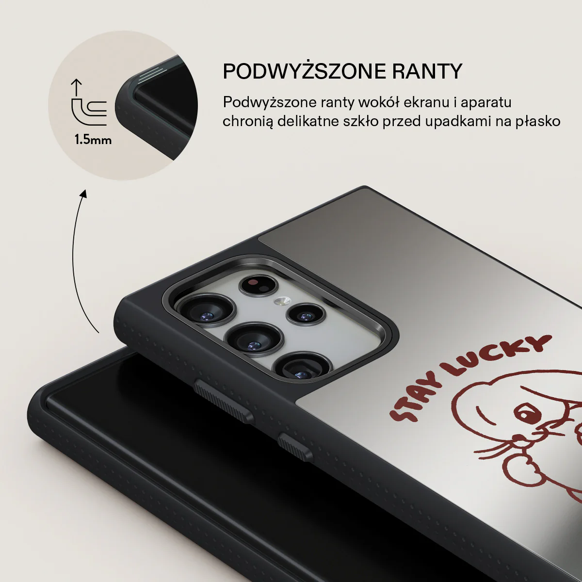 Stay Lucky - Samsung Galaxy S23 Ultra Etui - Image 38