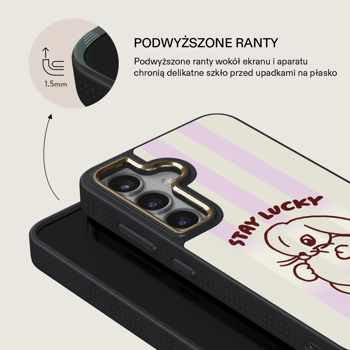 Stay Lucky - Samsung Galaxy S24 Etui - Image 8