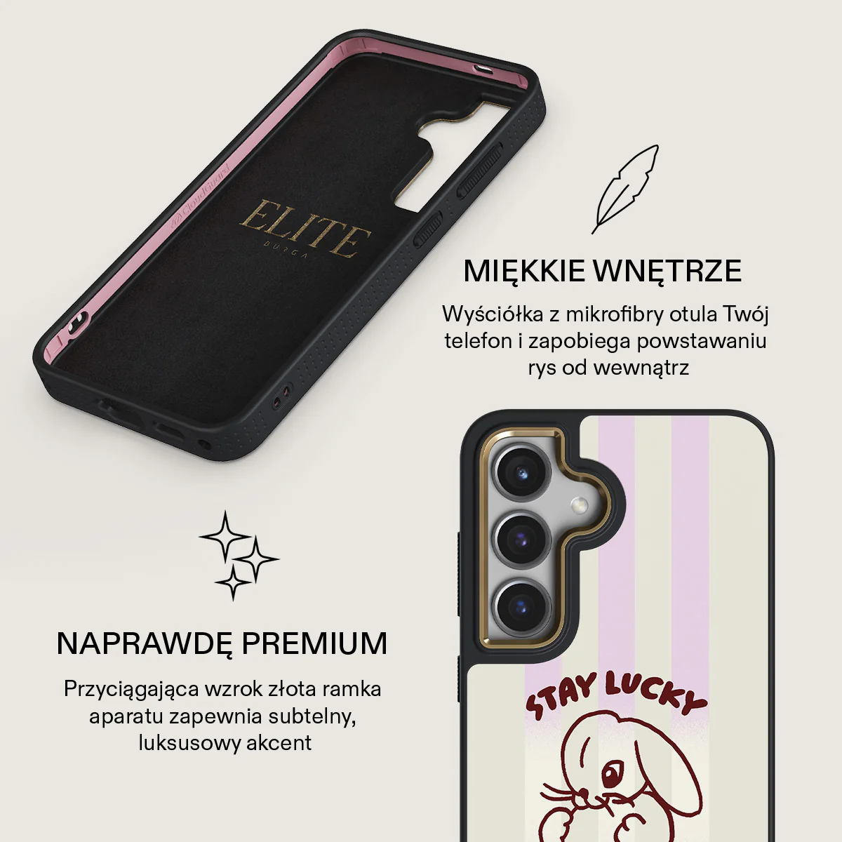 Stay Lucky - Samsung Galaxy S24 Plus Etui - Image 10