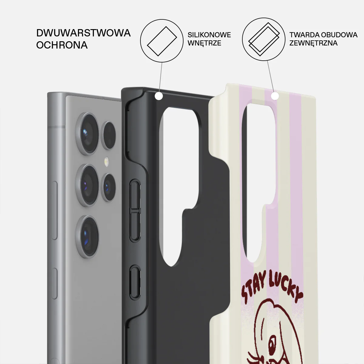 Stay Lucky - Samsung Galaxy S24 Ultra Etui - Image 2