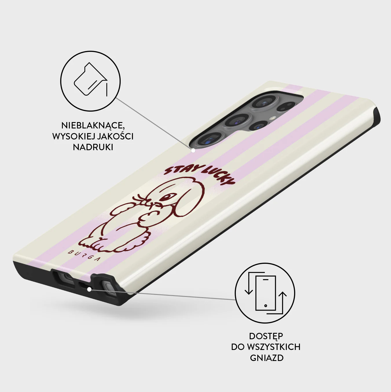 Stay Lucky - Samsung Galaxy S24 Ultra Etui - Image 3