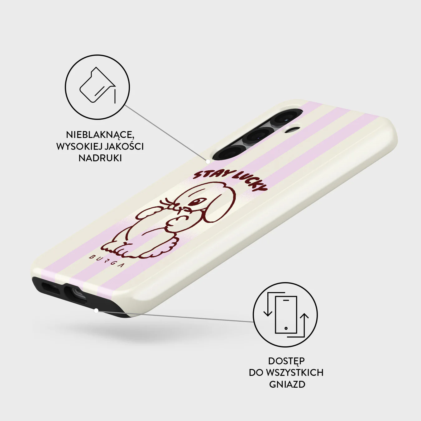 Stay Lucky - Samsung Galaxy S25 Etui - Image 3