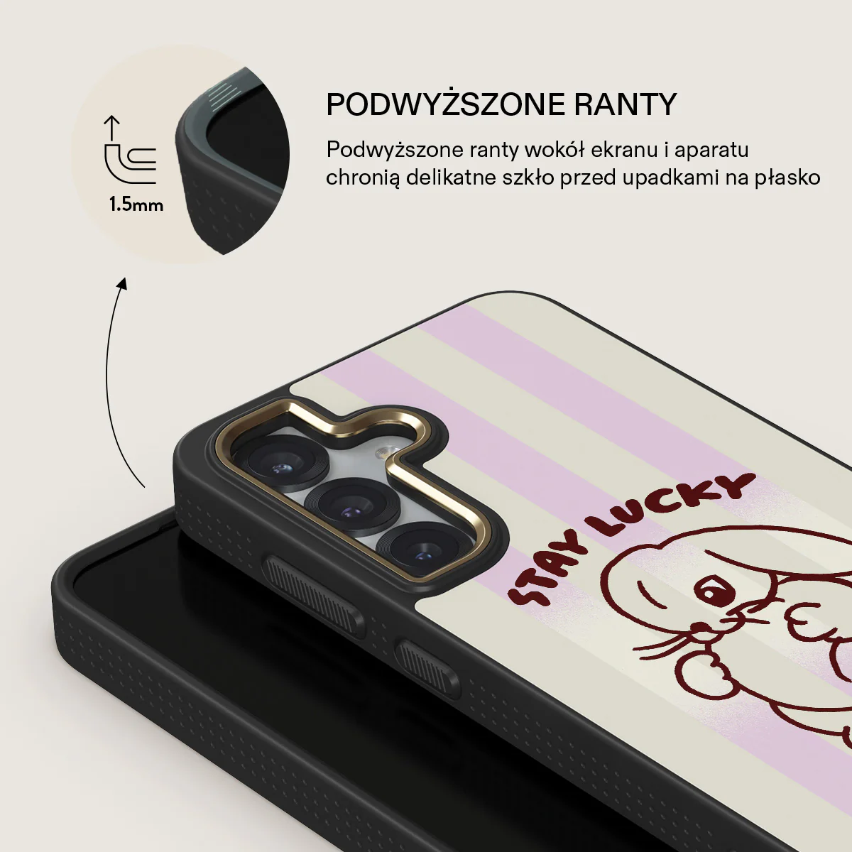 Stay Lucky - Samsung Galaxy S25 Etui - Image 8