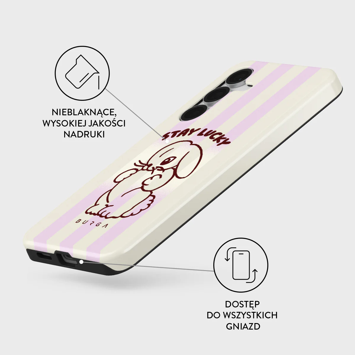 Stay Lucky - Samsung Galaxy S25 FE Etui - Image 3