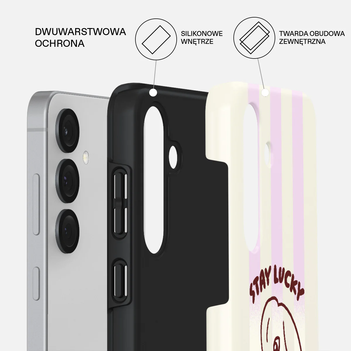 Stay Lucky - Samsung Galaxy S25 Plus Etui - Image 2