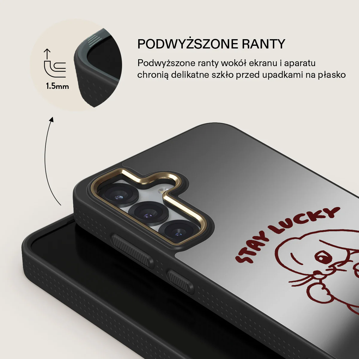 Stay Lucky - Samsung Galaxy S25 Plus Etui - Image 30