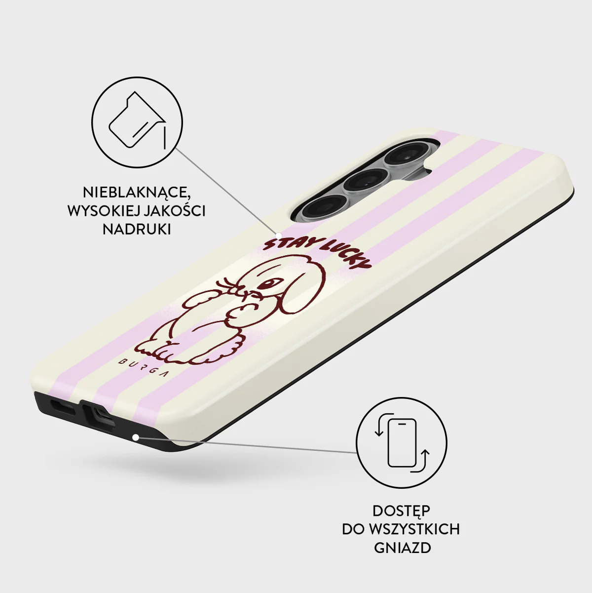 Stay Lucky - Samsung Galaxy S26 Etui - Image 3