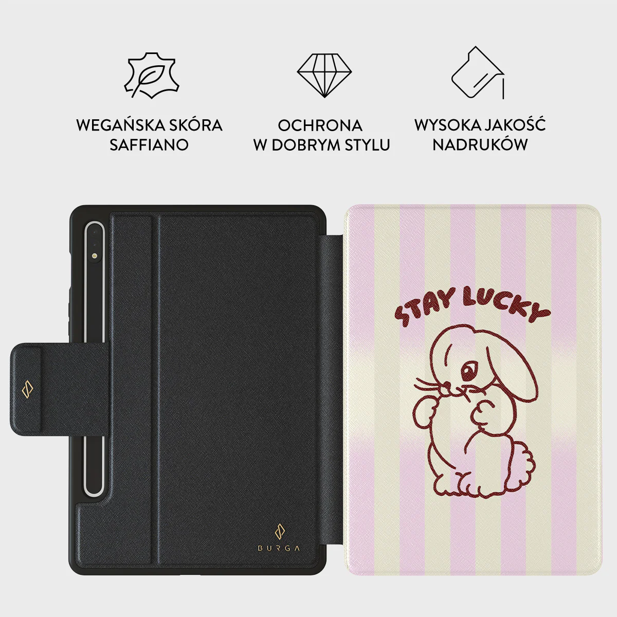 Stay Lucky - Etui na Samsung Galaxy Tab S8+/S7+/S7 FE - Image 2
