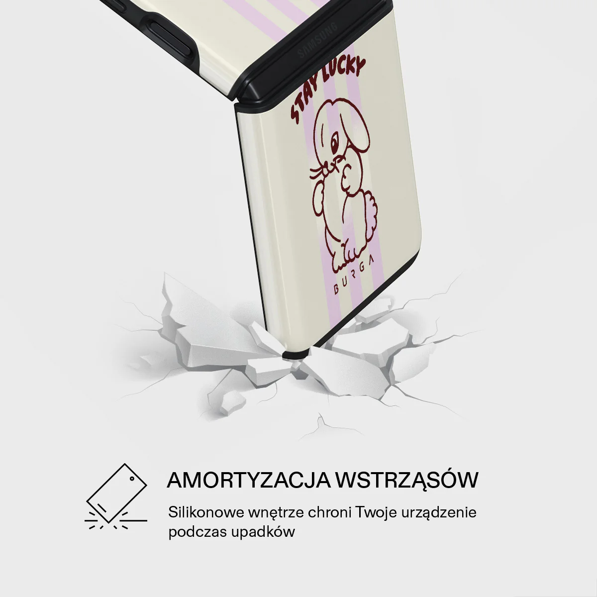 Stay Lucky - Samsung Galaxy Z Flip 4 Etui - Image 10