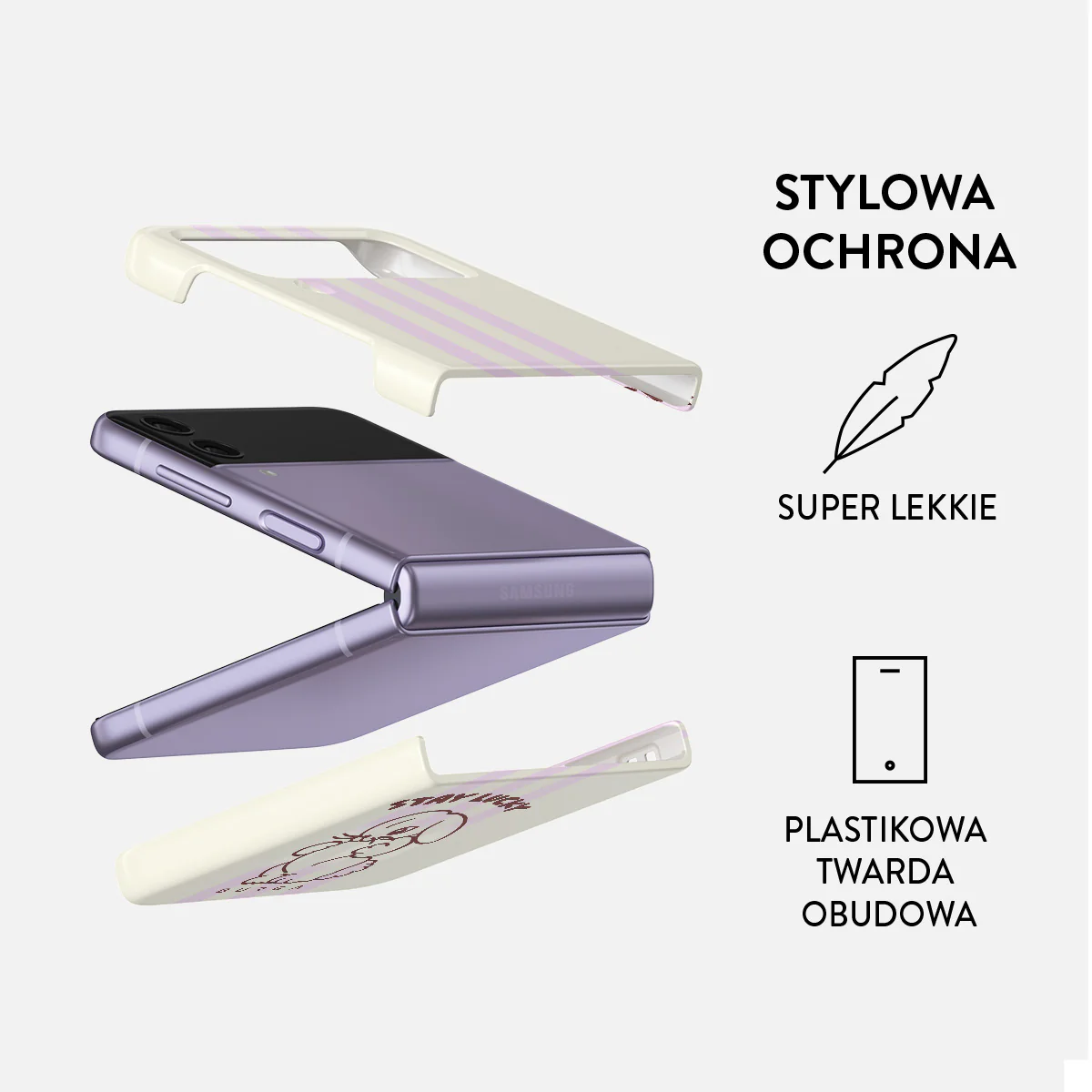 Stay Lucky - Samsung Galaxy Z Flip 4 Etui - Image 2