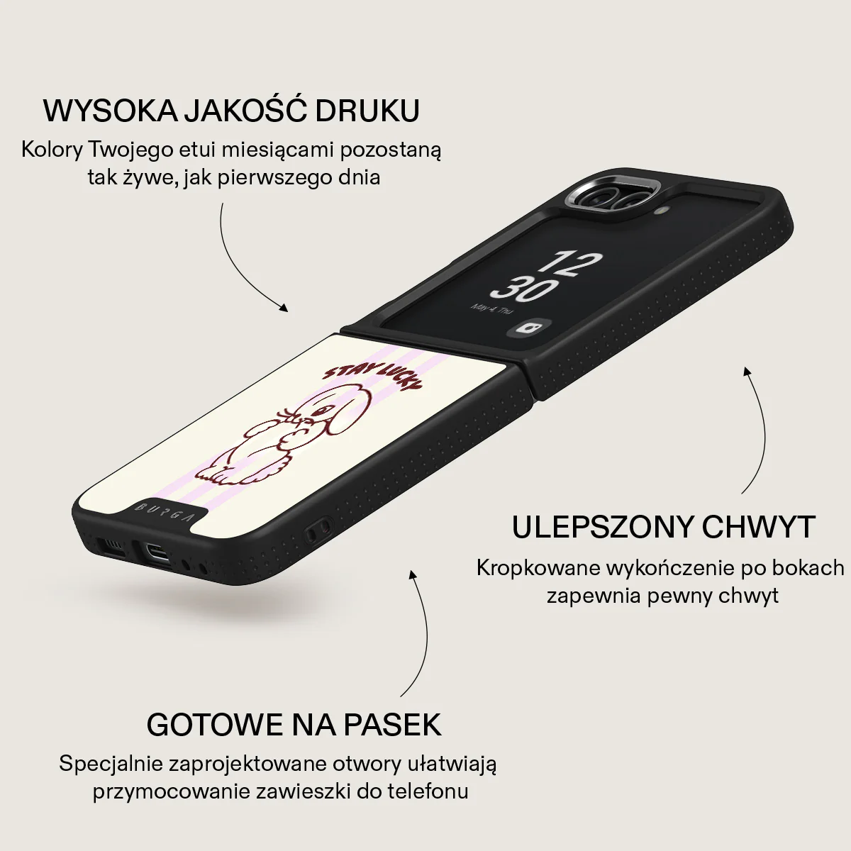 Stay Lucky - Samsung Galaxy Z Flip 5 Etui - Image 19