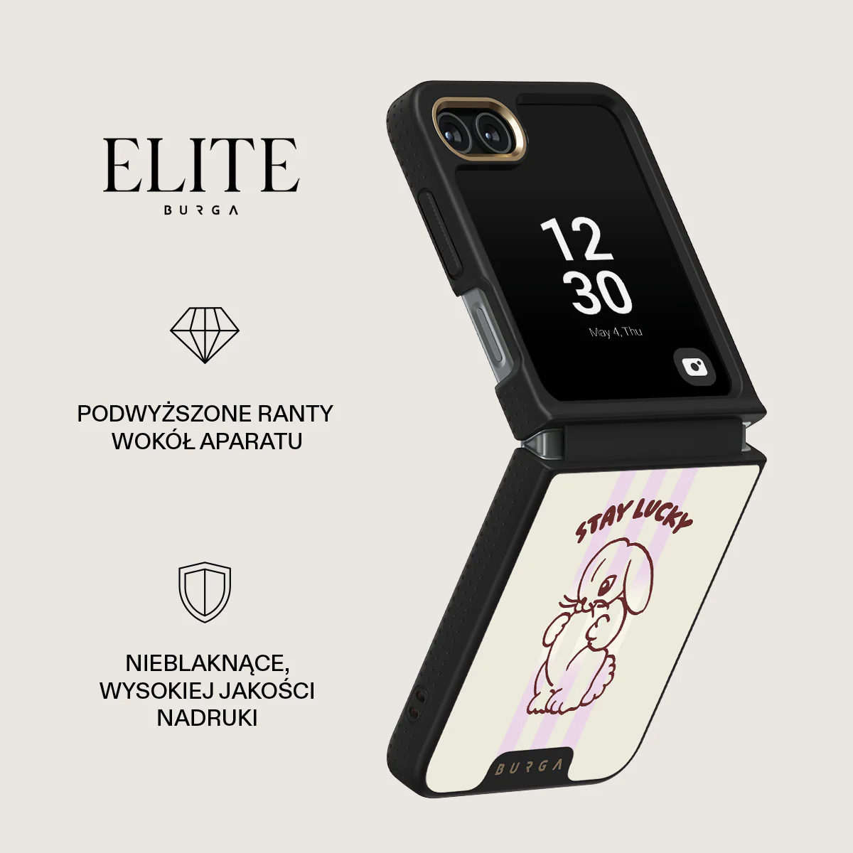 Stay Lucky - Samsung Galaxy Z Flip 5 Etui - Image 9