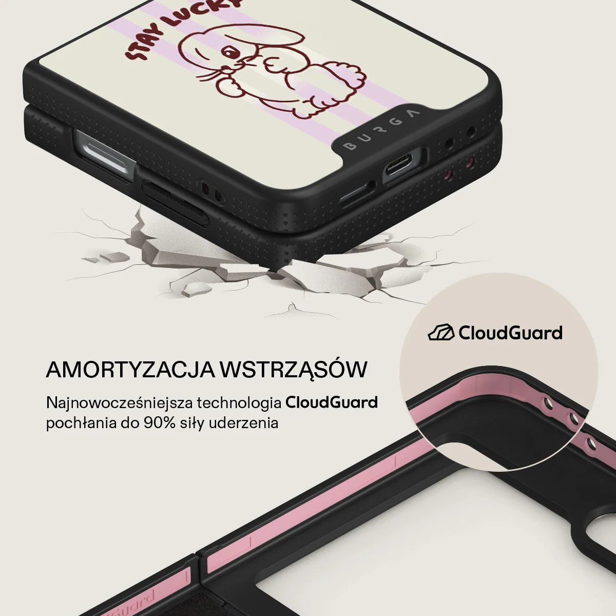 Stay Lucky - Samsung Galaxy Z Flip 6 Etui - Image 15