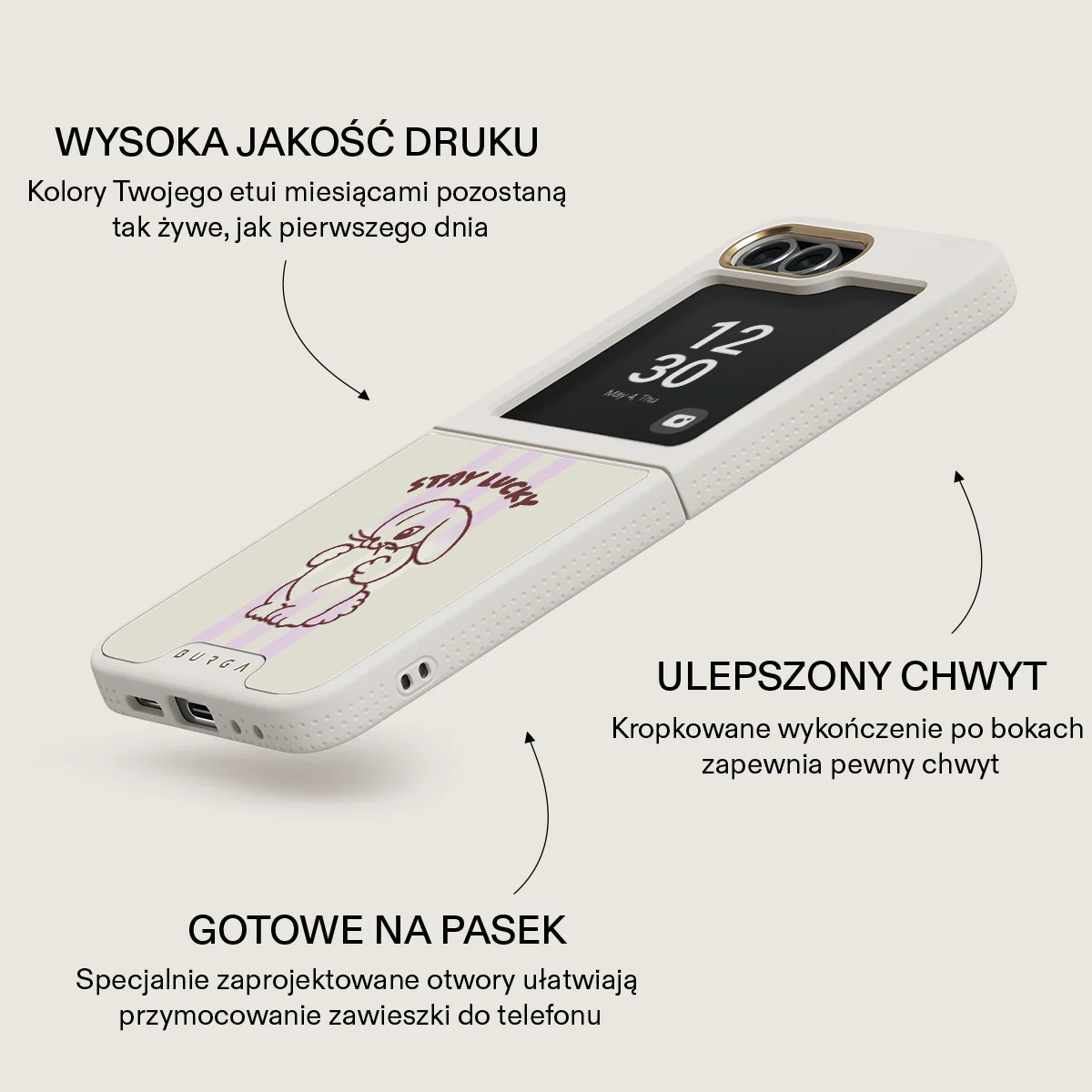 Stay Lucky - Samsung Galaxy Z Flip 6 Etui - Image 24