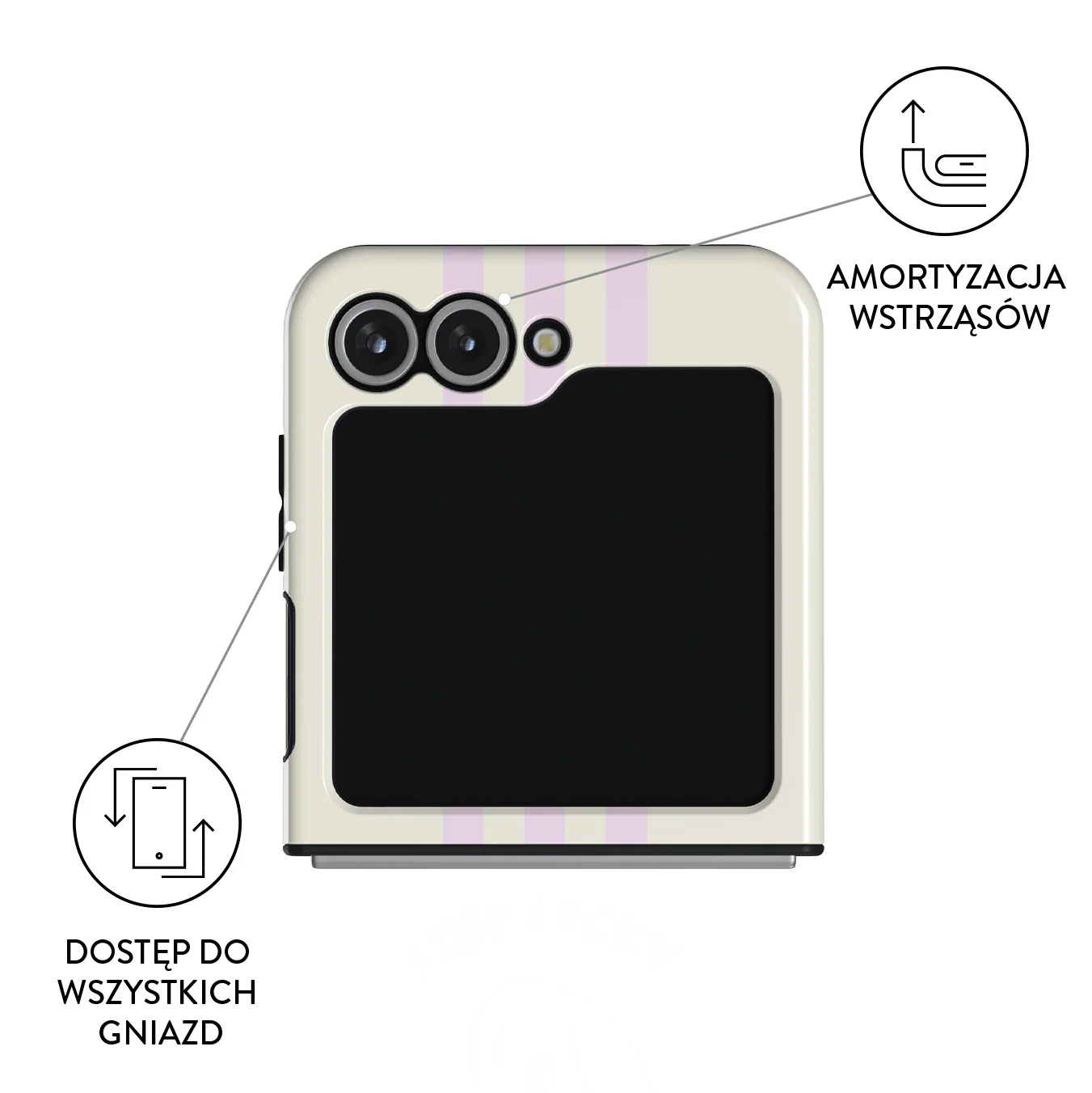 Stay Lucky - Samsung Galaxy Z Flip 6 Etui - Image 3