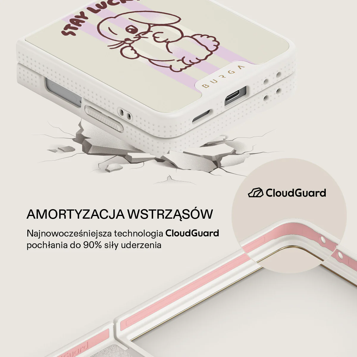 Stay Lucky - Samsung Galaxy Z Flip 7 Etui - Image 21