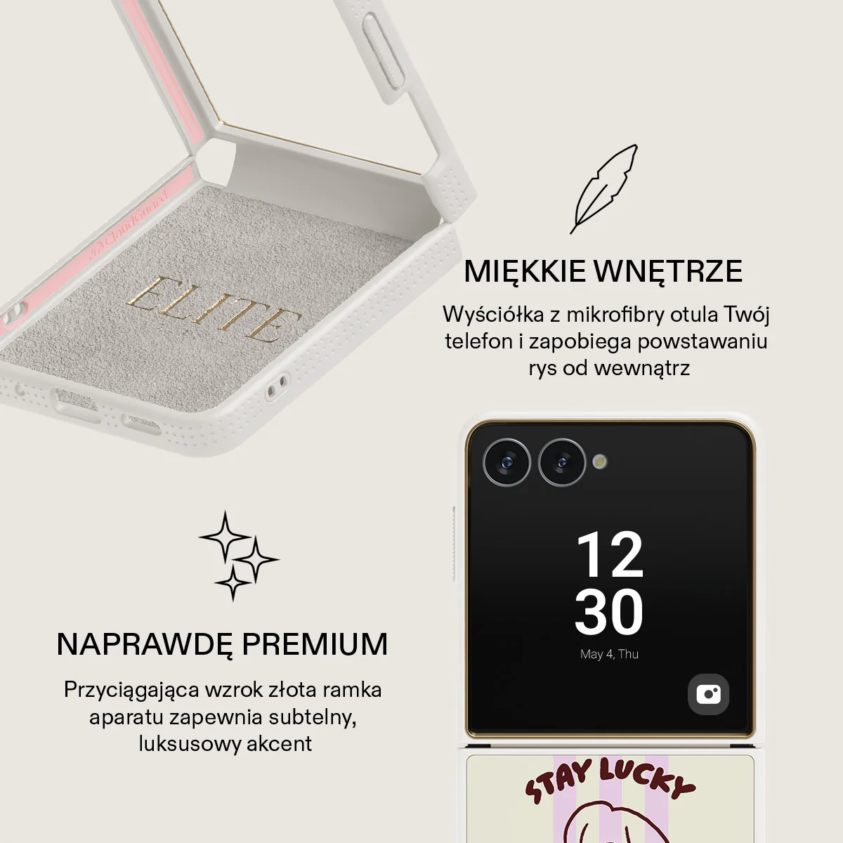 Stay Lucky - Samsung Galaxy Z Flip 7 Etui - Image 24