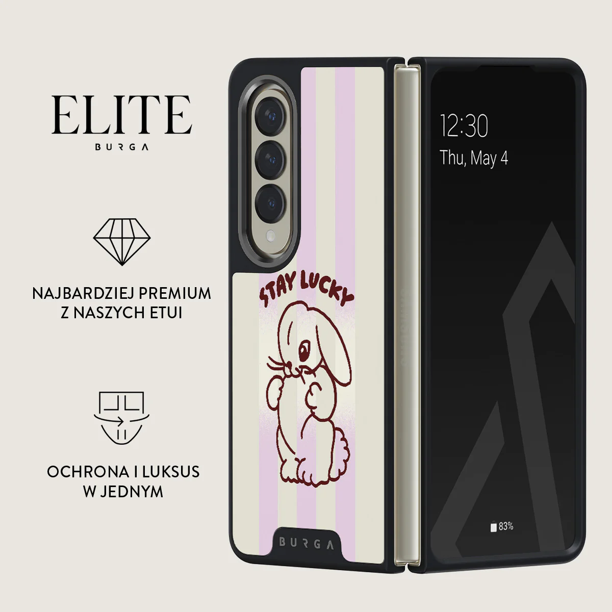 Stay Lucky - Samsung Galaxy Z Fold 4 Etui - Image 14