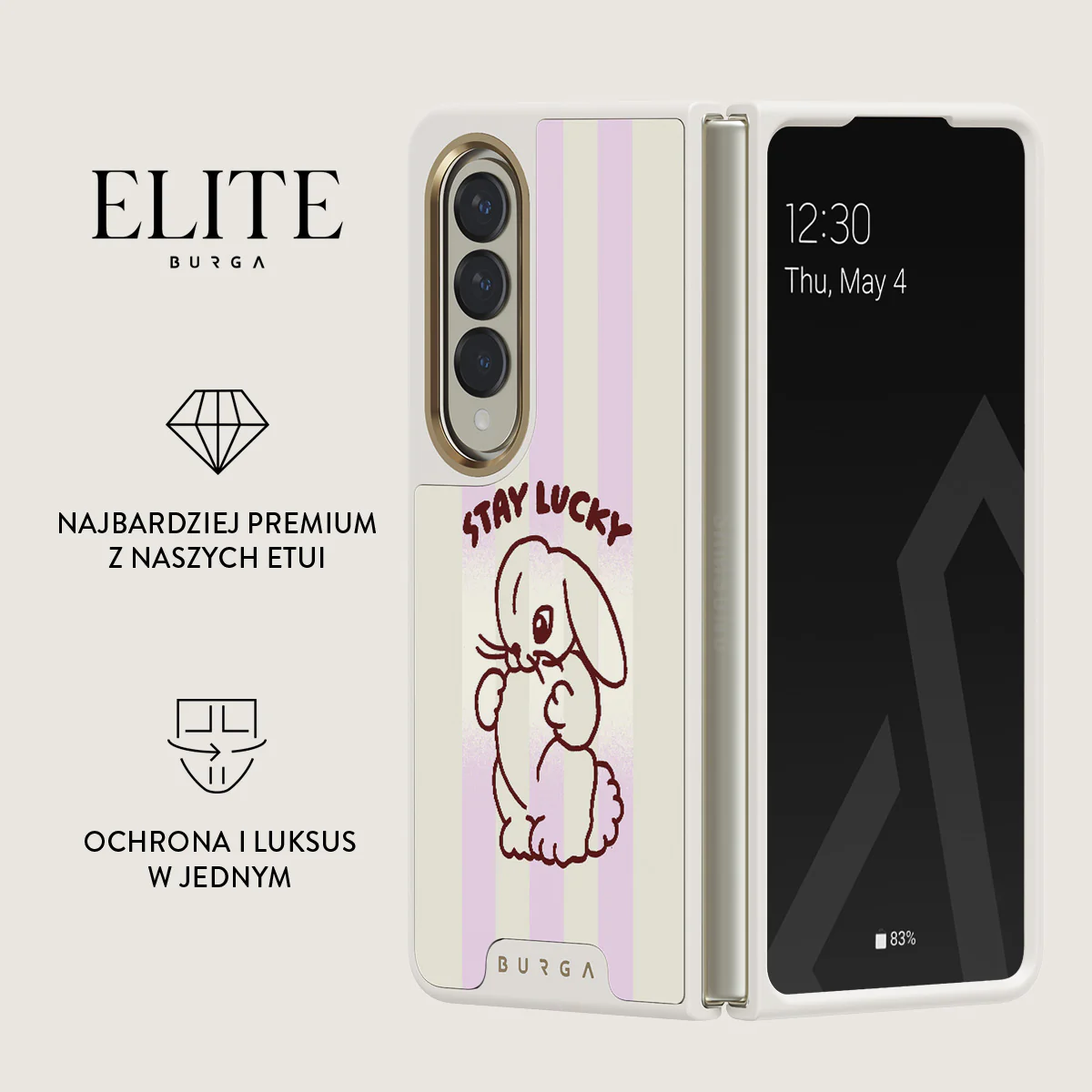 Stay Lucky - Samsung Galaxy Z Fold 4 Etui - Image 21