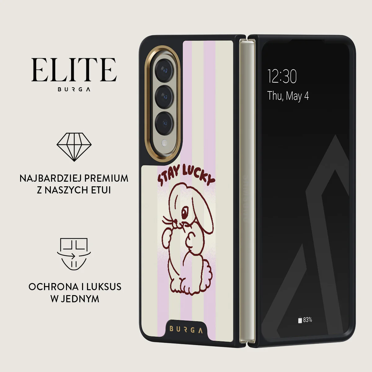 Stay Lucky - Samsung Galaxy Z Fold 4 Etui - Image 7