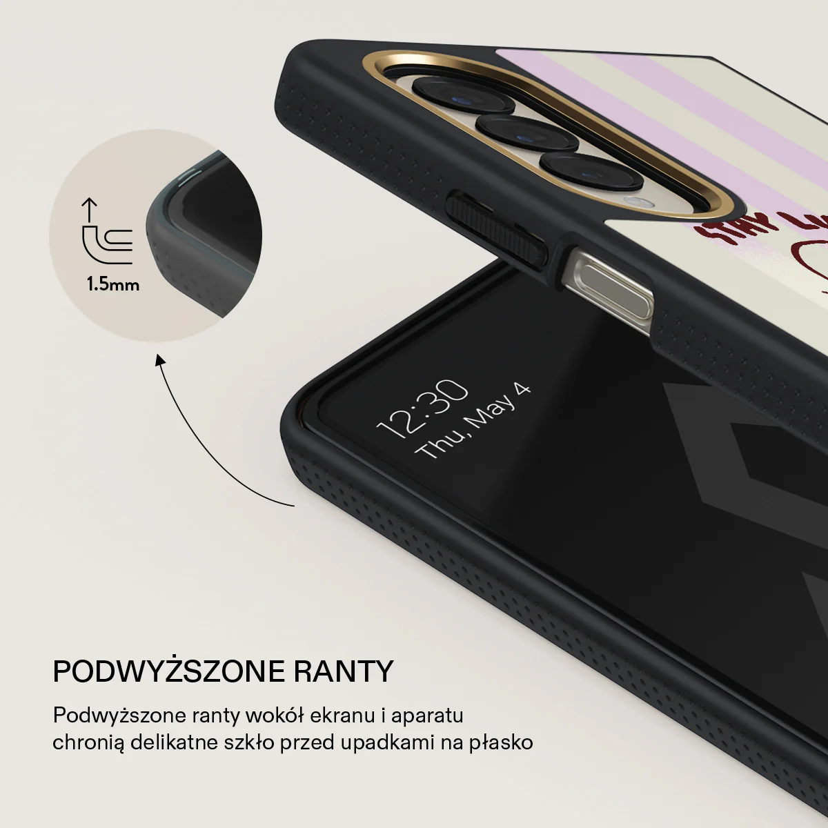 Stay Lucky - Samsung Galaxy Z Fold 4 Etui - Image 9