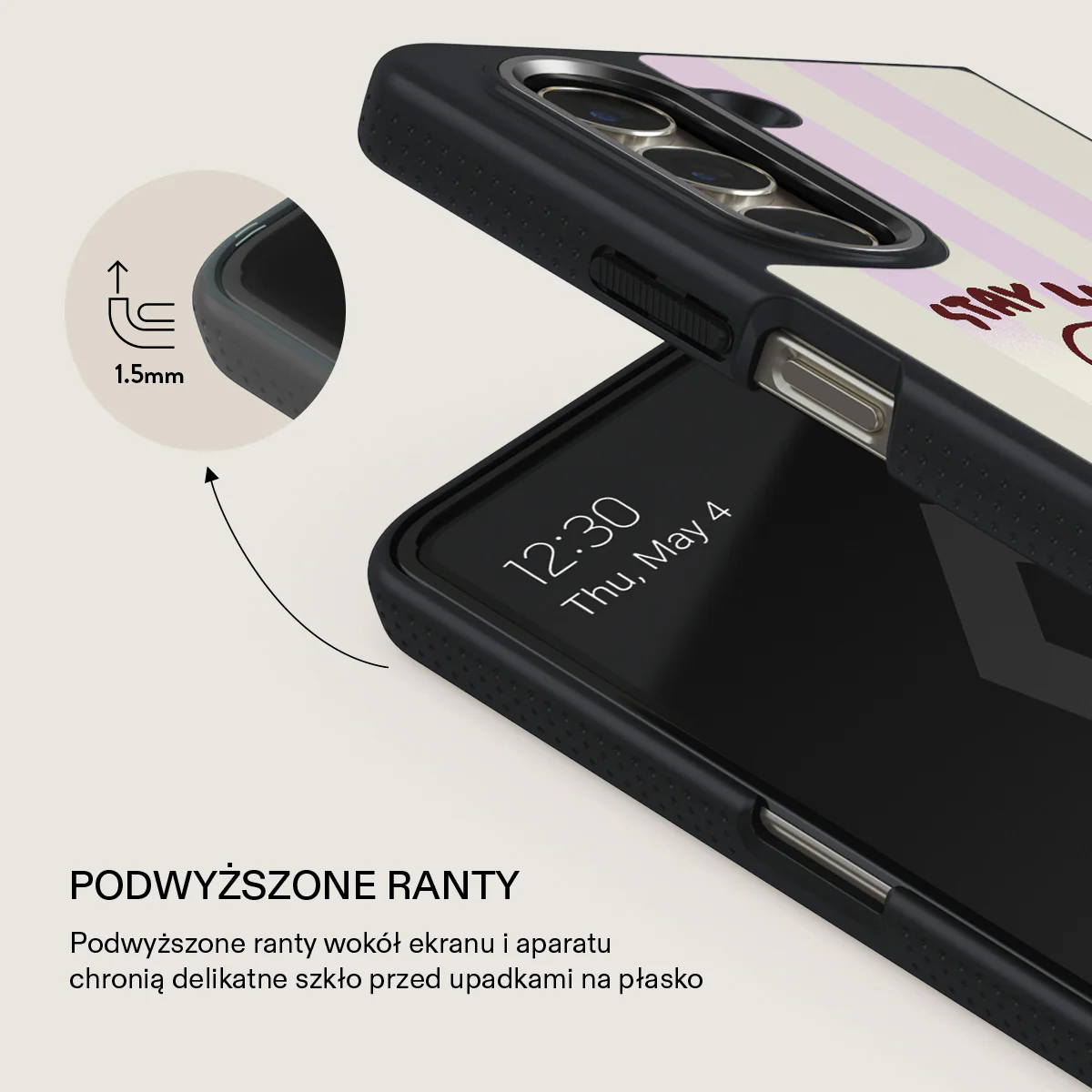 Stay Lucky - Samsung Galaxy Z Fold 5 Etui - Image 11