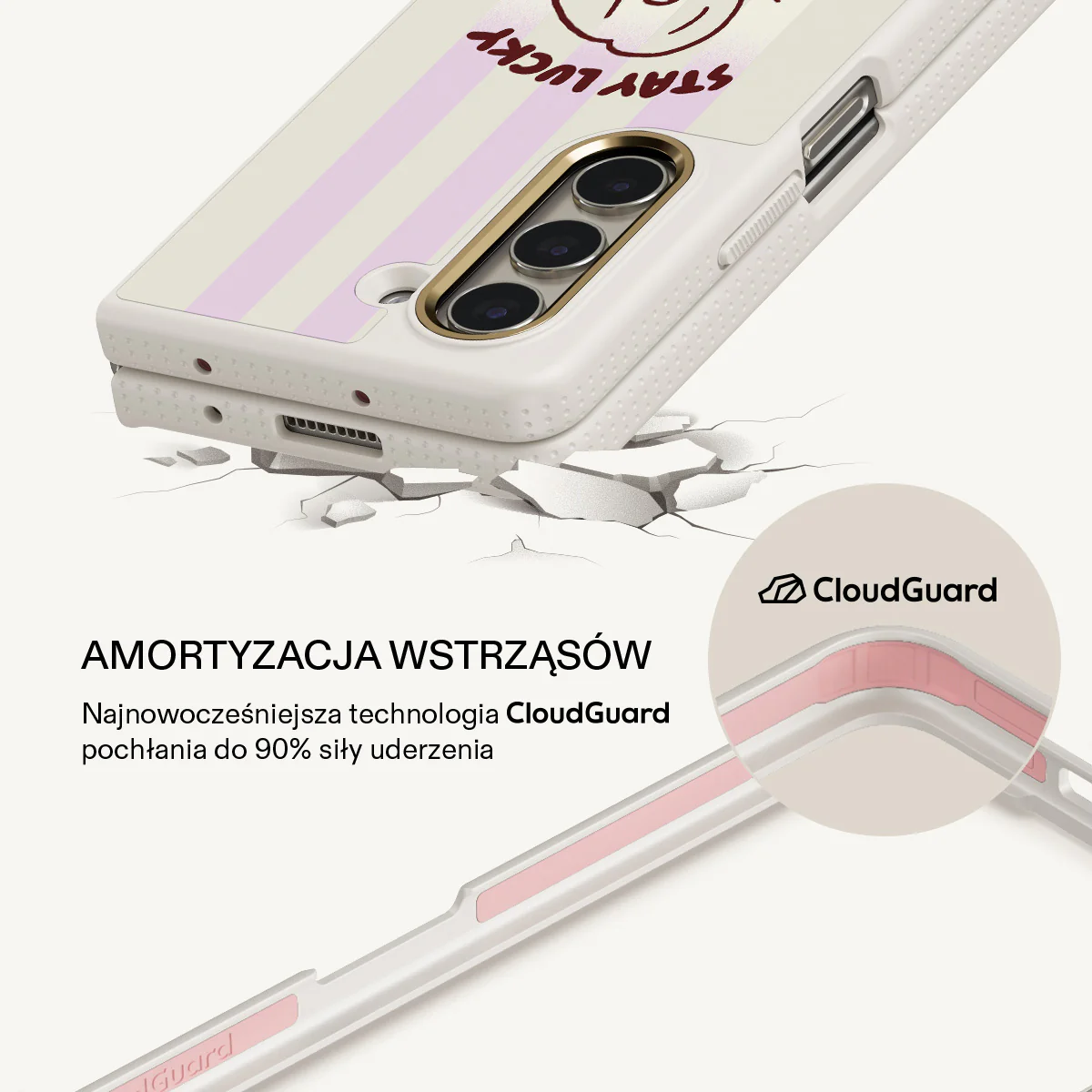 Stay Lucky - Samsung Galaxy Z Fold 5 Etui - Image 17