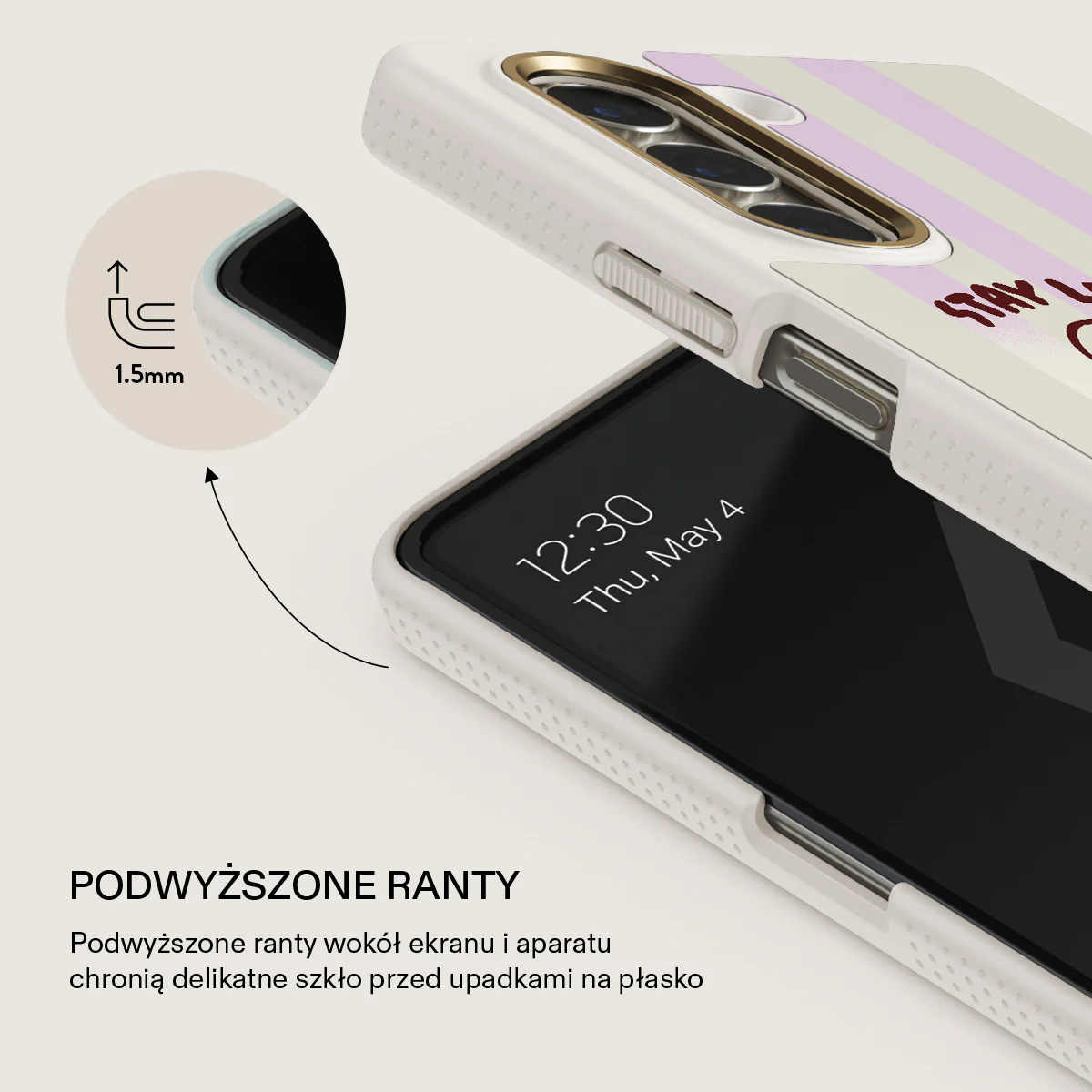 Stay Lucky - Samsung Galaxy Z Fold 5 Etui - Image 18