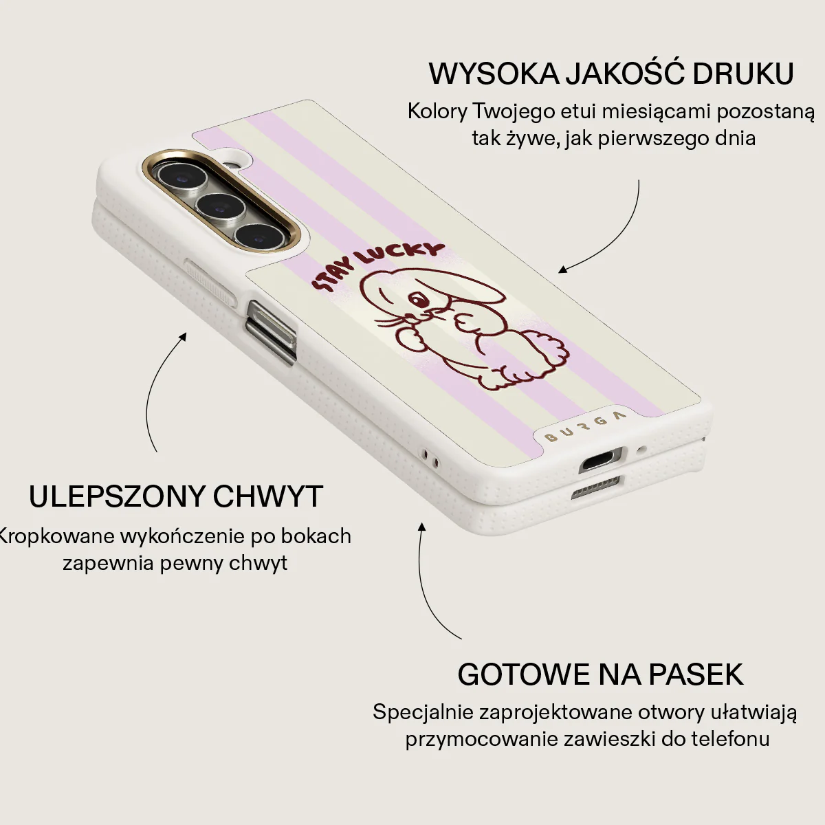 Stay Lucky - Samsung Galaxy Z Fold 5 Etui - Image 19
