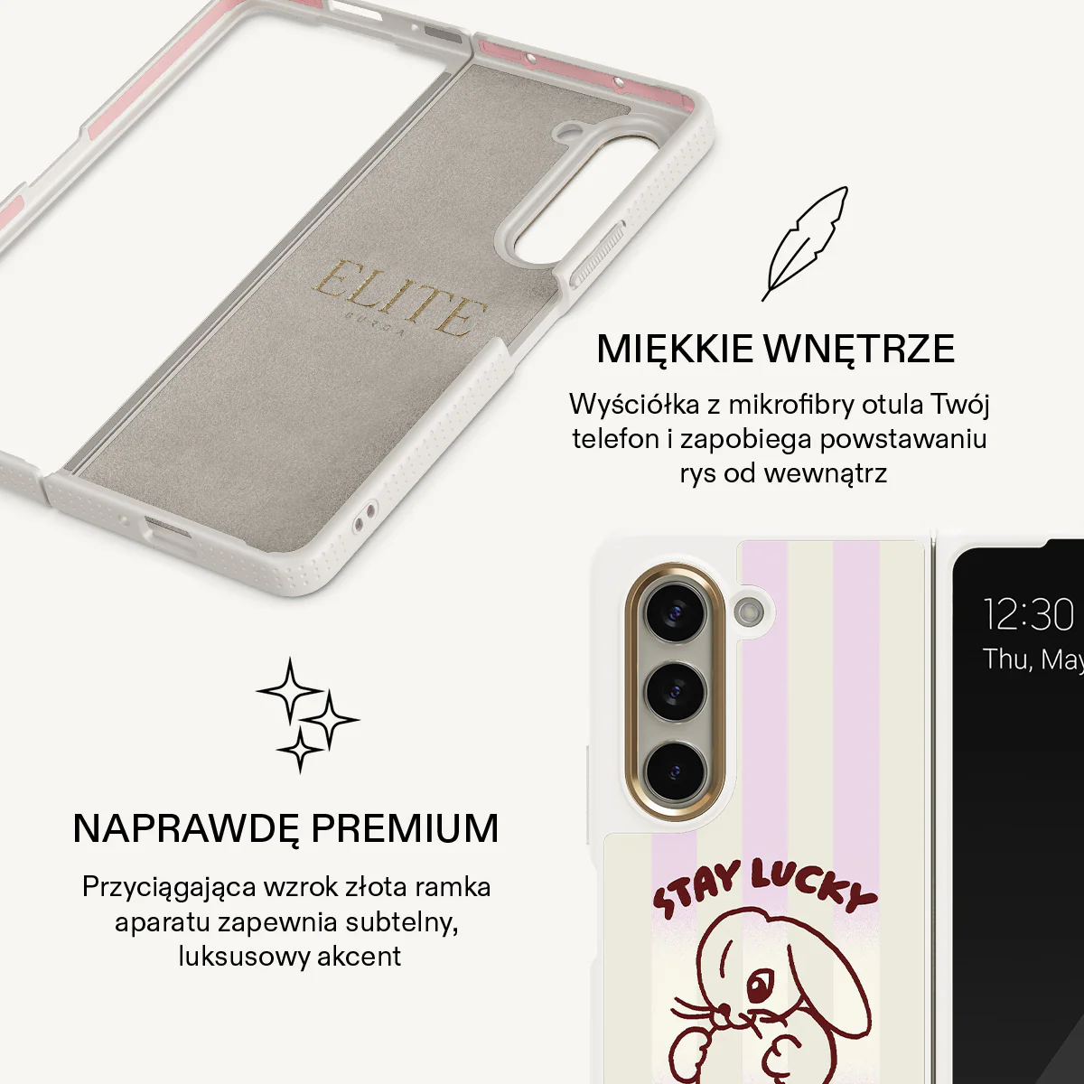 Stay Lucky - Samsung Galaxy Z Fold 5 Etui - Image 20