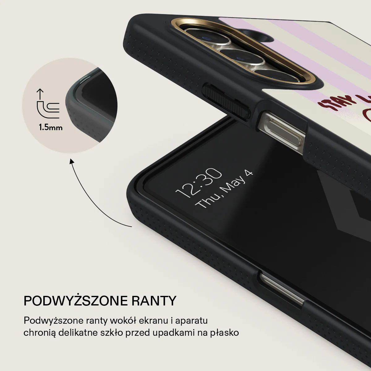 Stay Lucky - Samsung Galaxy Z Fold 5 Etui - Image 4