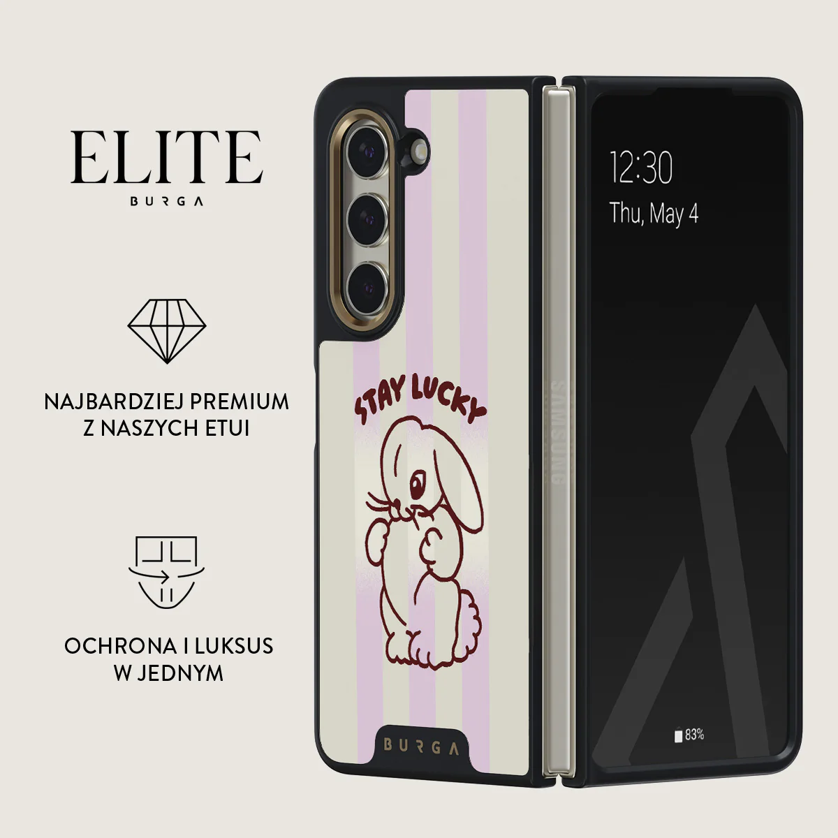 Stay Lucky - Samsung Galaxy Z Fold 5 Etui - Image 9