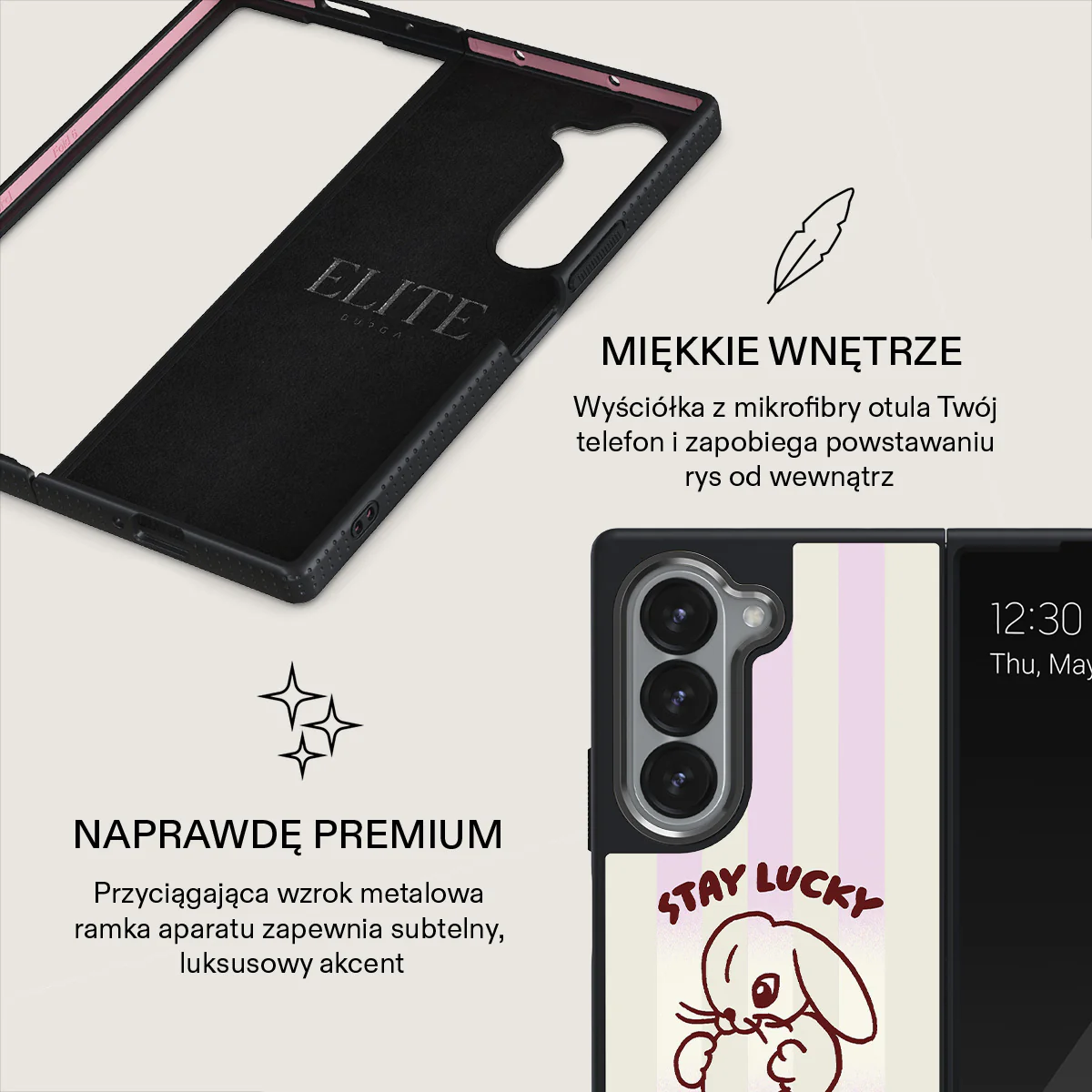 Stay Lucky - Samsung Galaxy Z Fold 6 Etui - Image 13