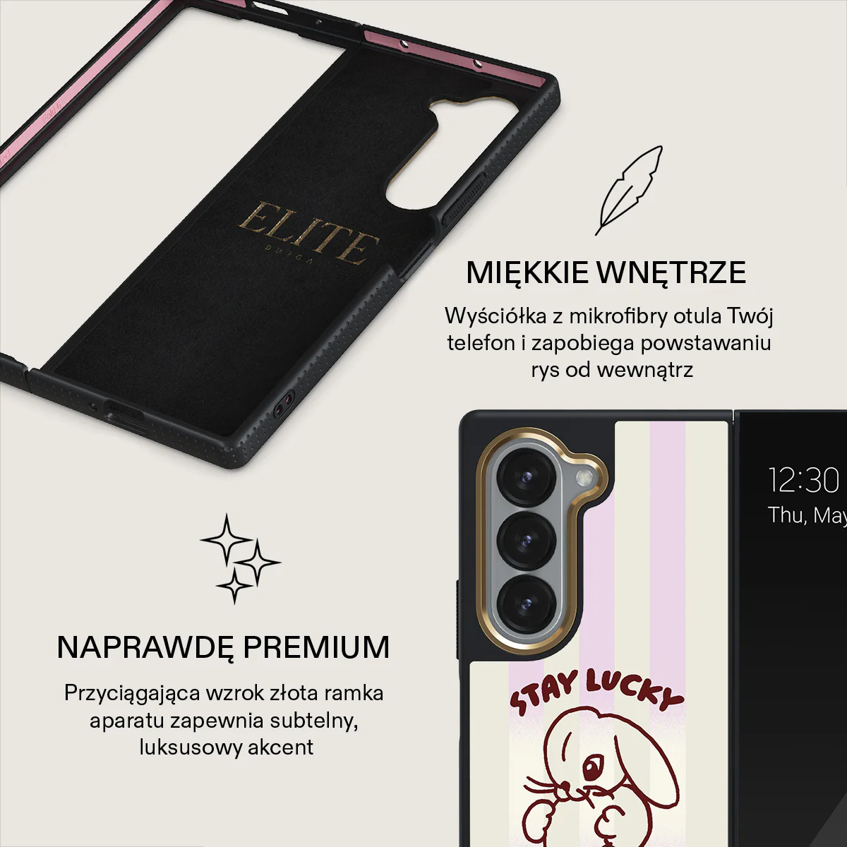 Stay Lucky - Samsung Galaxy Z Fold 6 Etui - Image 6