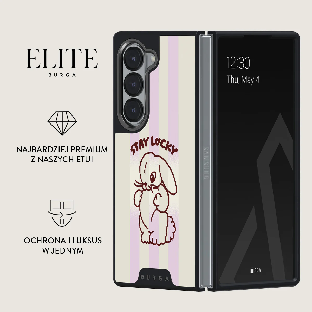 Stay Lucky - Samsung Galaxy Z Fold 6 Etui - Image 9