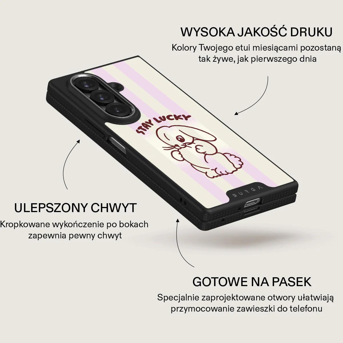 Stay Lucky - Samsung Galaxy Z Fold 7 Etui - Image 12