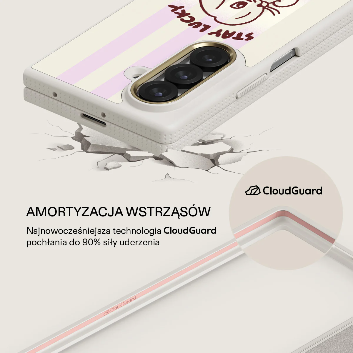 Stay Lucky - Samsung Galaxy Z Fold 7 Etui - Image 17