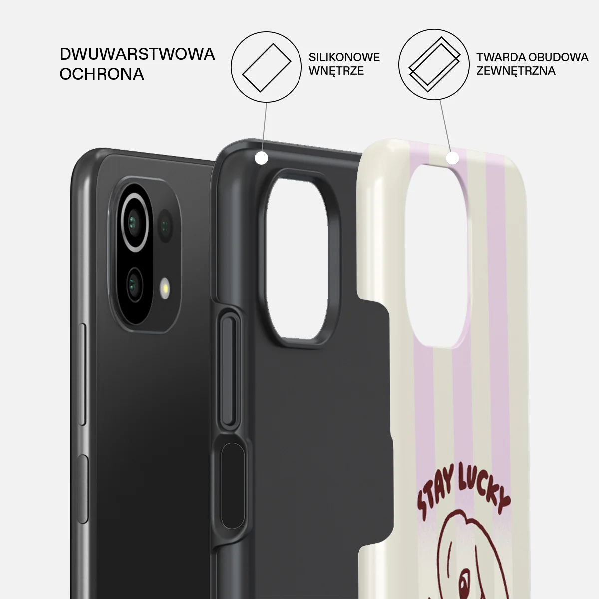 Stay Lucky - Xiaomi 11 Lite 5G NE Etui - Image 2