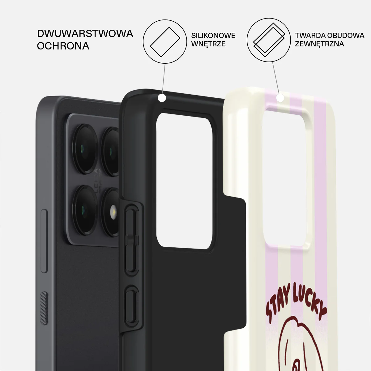 Stay Lucky - Xiaomi 14T Etui - Image 2