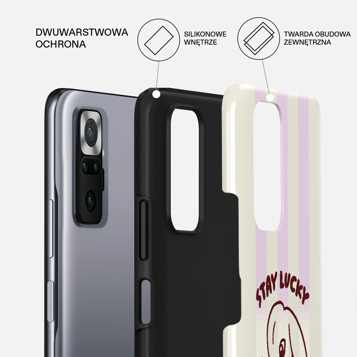 Stay Lucky - Xiaomi Redmi Note 10 Pro Etui - Image 2