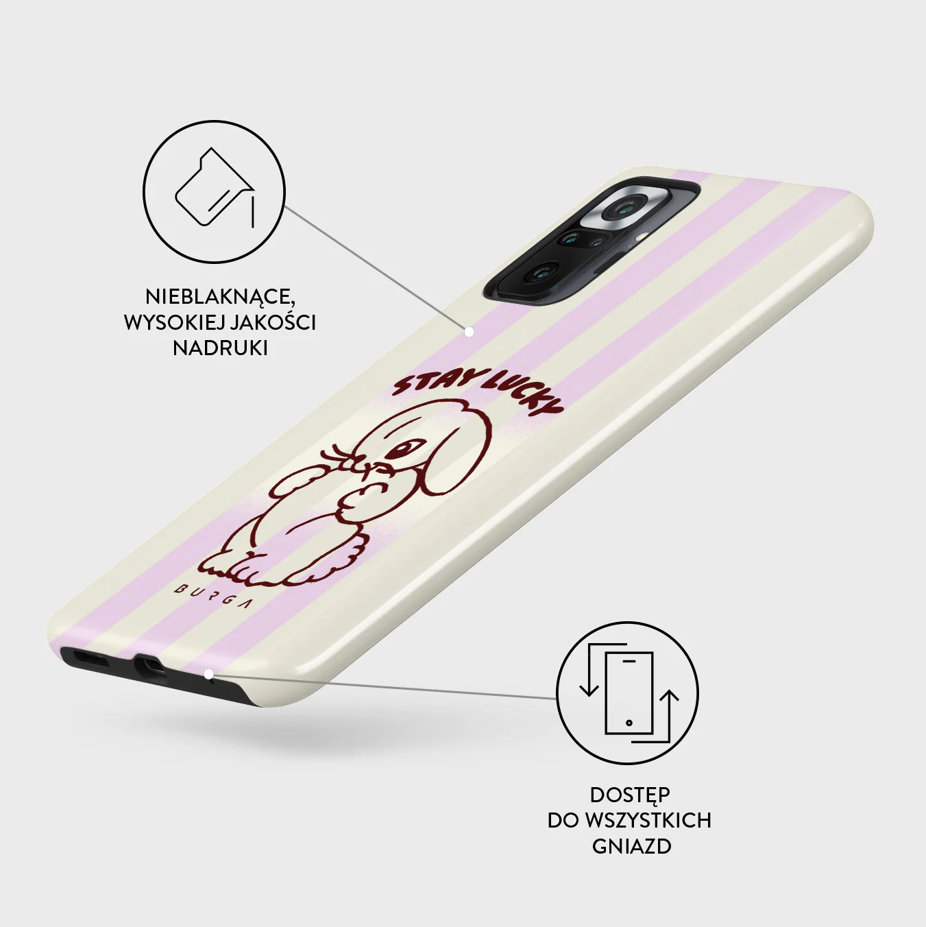 Stay Lucky - Xiaomi Redmi Note 10 Pro Etui - Image 3