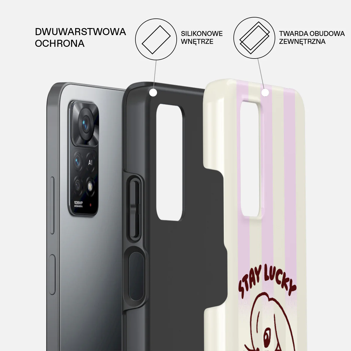 Stay Lucky - Xiaomi Redmi Note 11 Pro Etui - Image 2