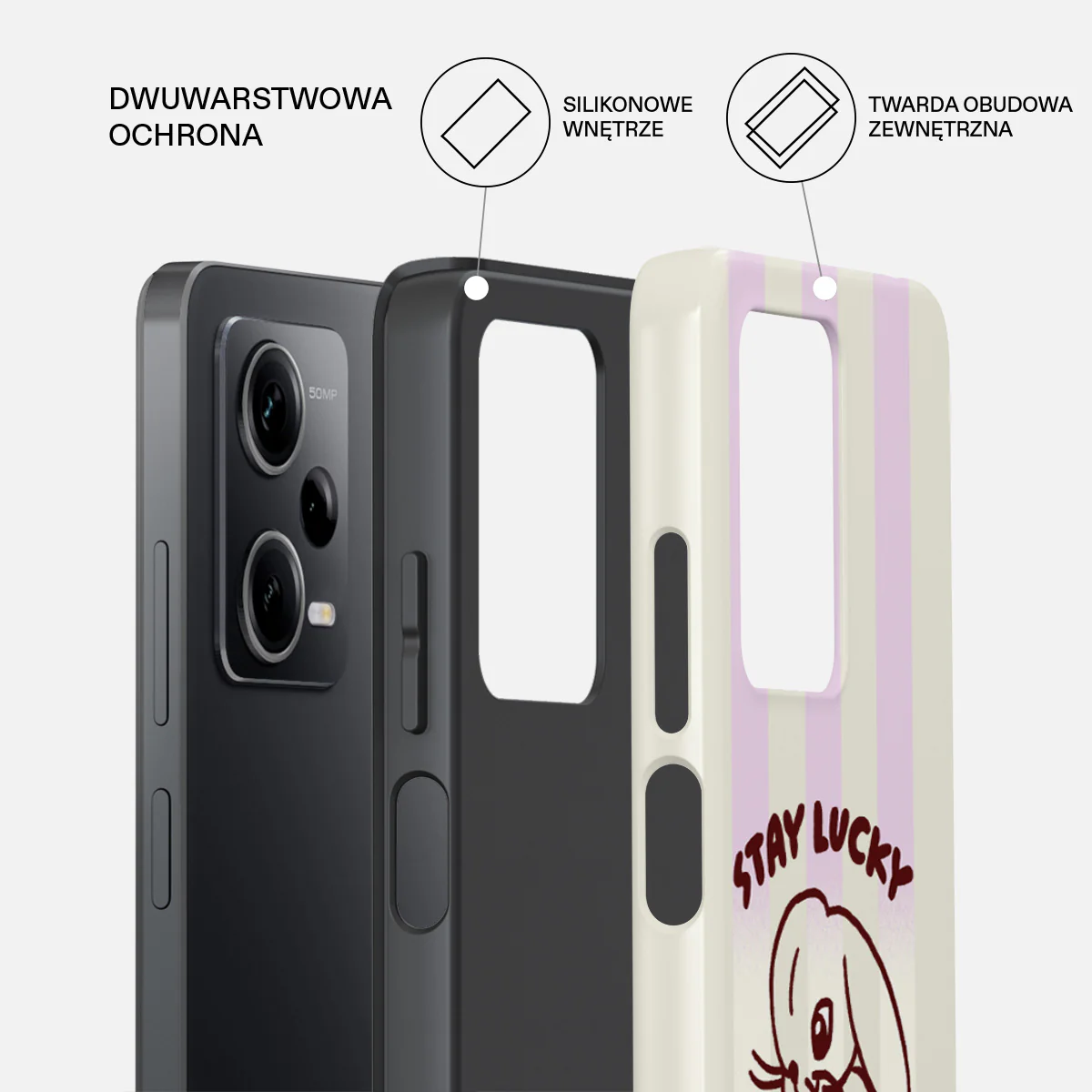 Stay Lucky - Xiaomi Redmi Note 12 Pro+ 5G Etui - Image 2