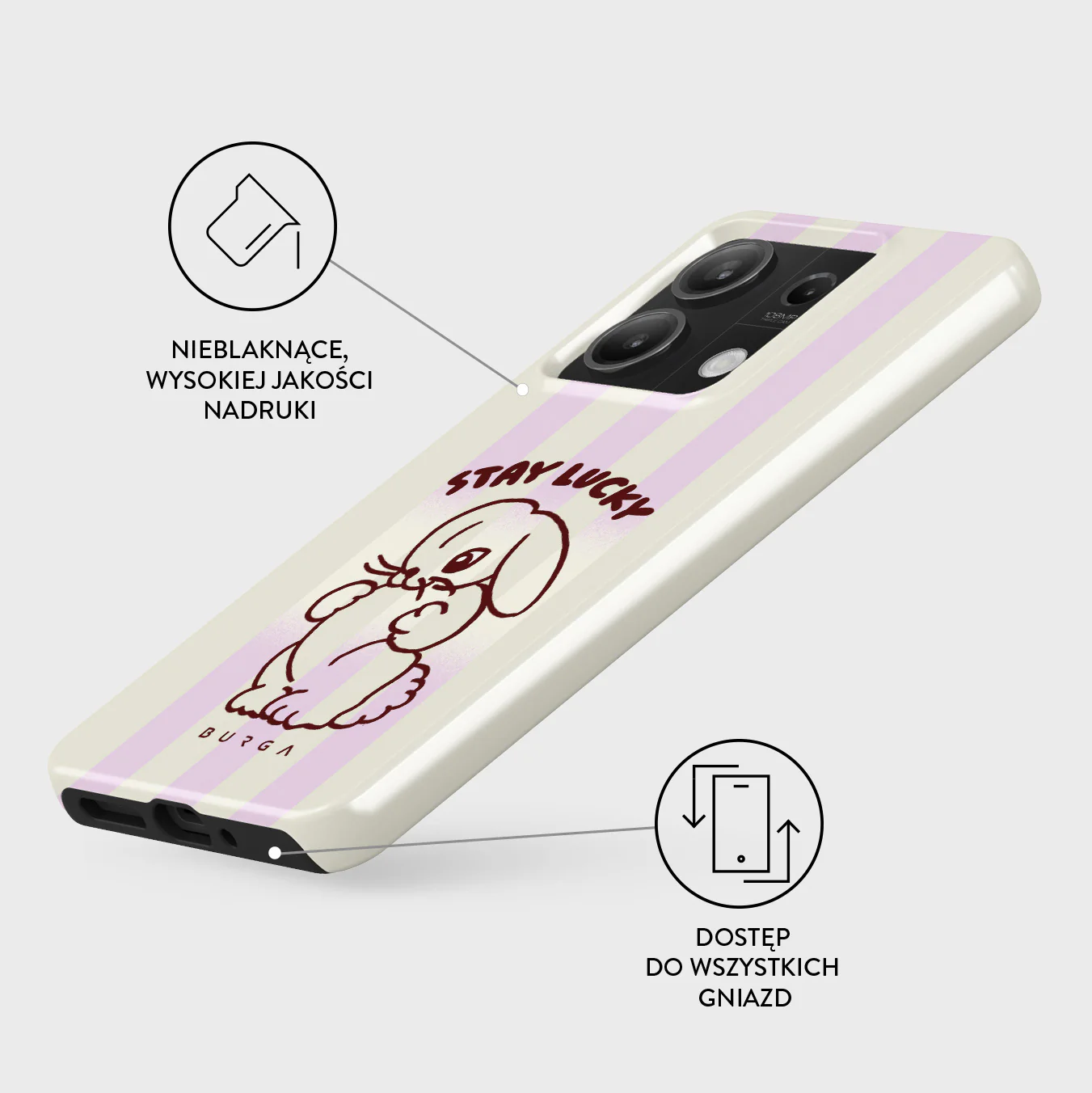 Stay Lucky - Xiaomi Redmi Note 13 5G Etui - Image 3