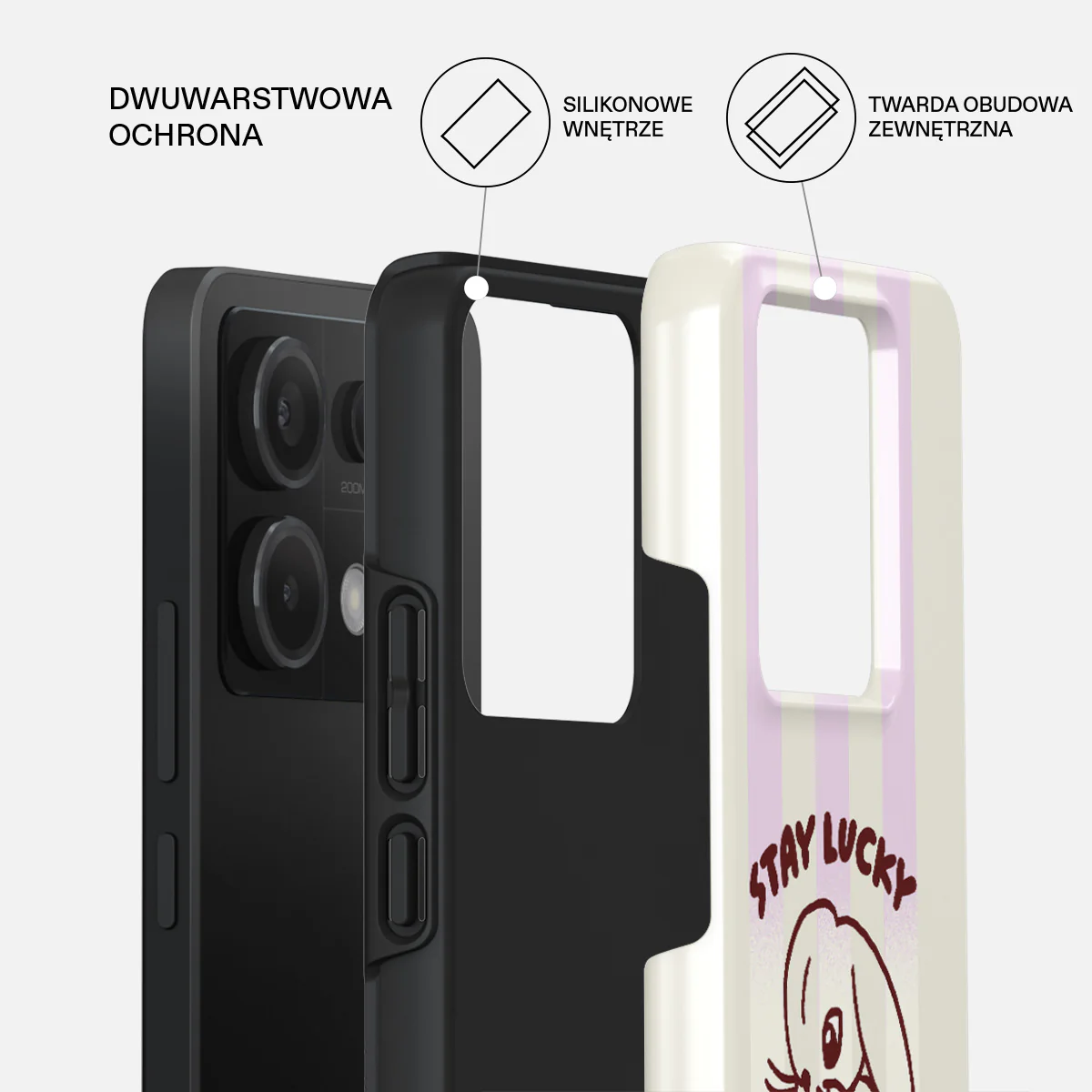 Stay Lucky - Xiaomi Redmi Note 13 Pro 5G Etui - Image 2