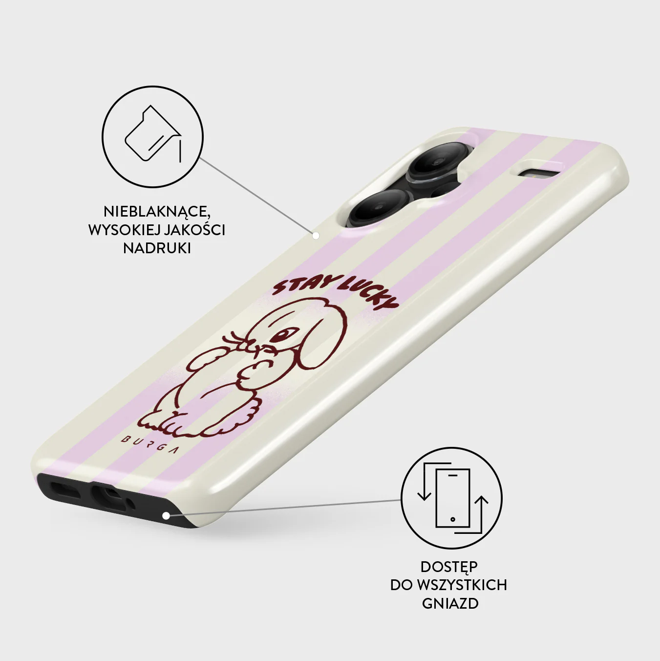 Stay Lucky - Xiaomi Redmi Note 13 Pro+ 5G Etui - Image 3