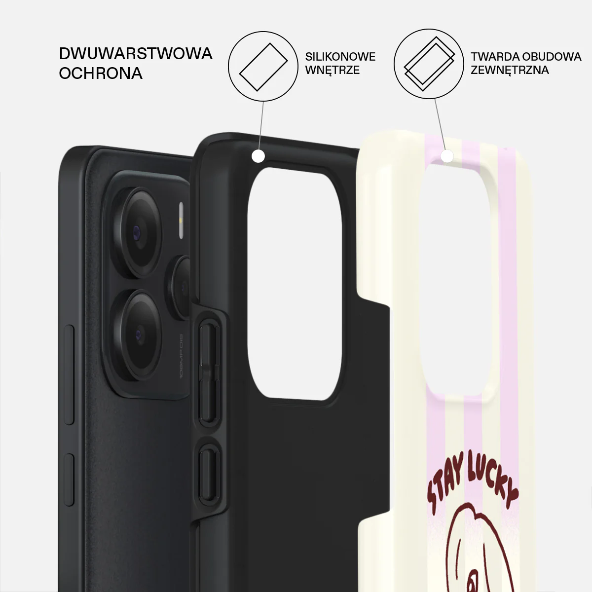 Stay Lucky - Xiaomi Redmi Note 14 5G Etui - Image 2