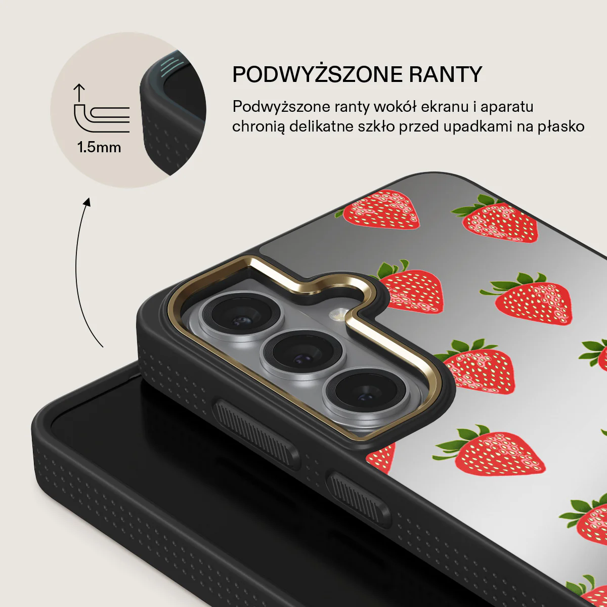 Strawberry Girl - Samsung Galaxy S26 Plus Etui - Image 5