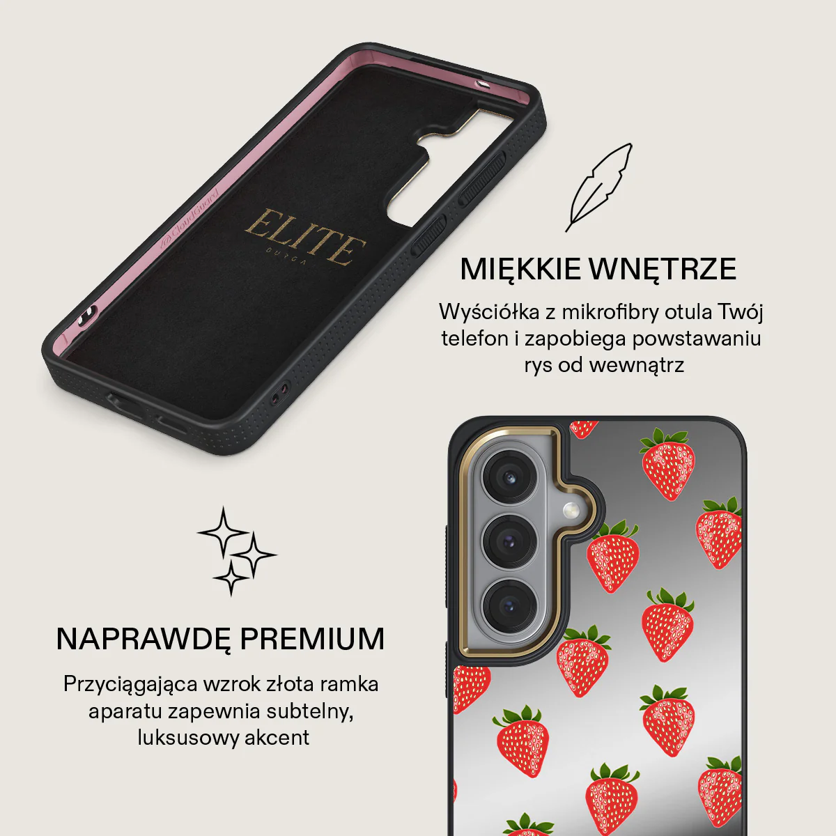 Strawberry Girl - Samsung Galaxy S26 Plus Etui - Image 7
